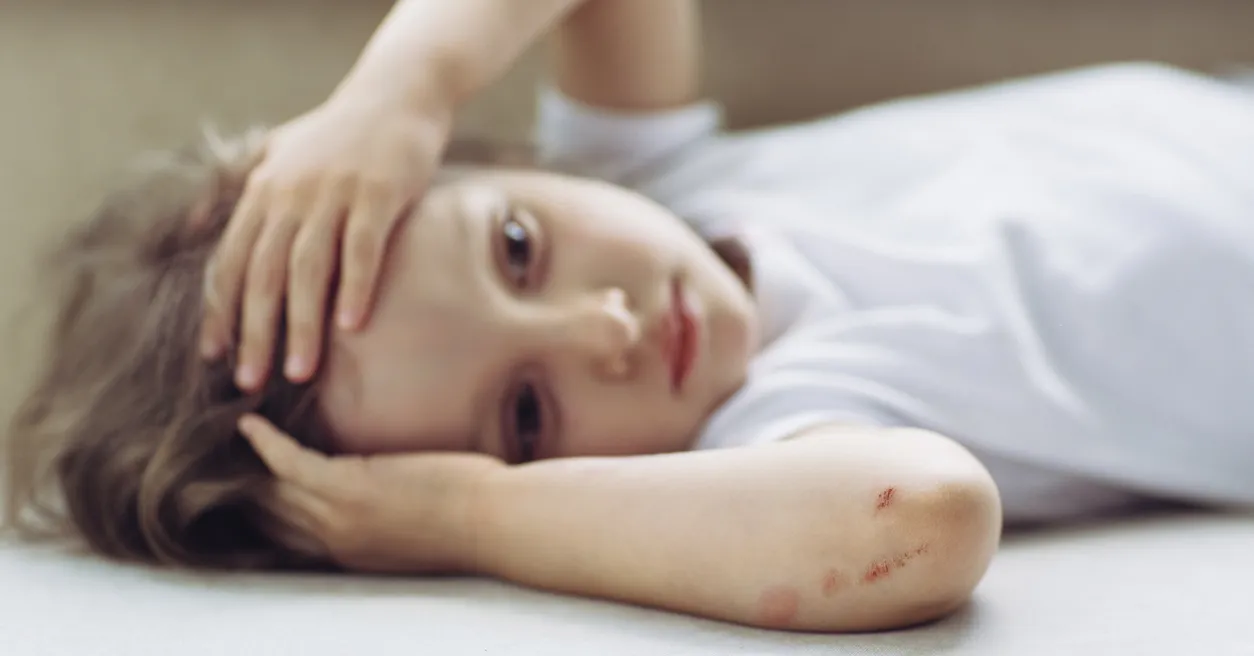 aivotarahdys lapsella