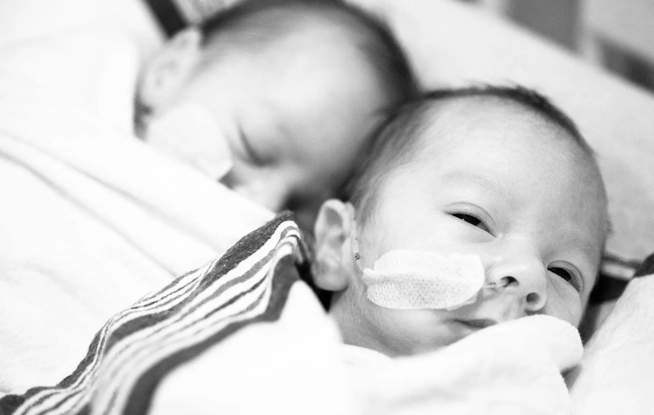 Kaksosten synnytys oli melko nopea, mutta monitahoinen.