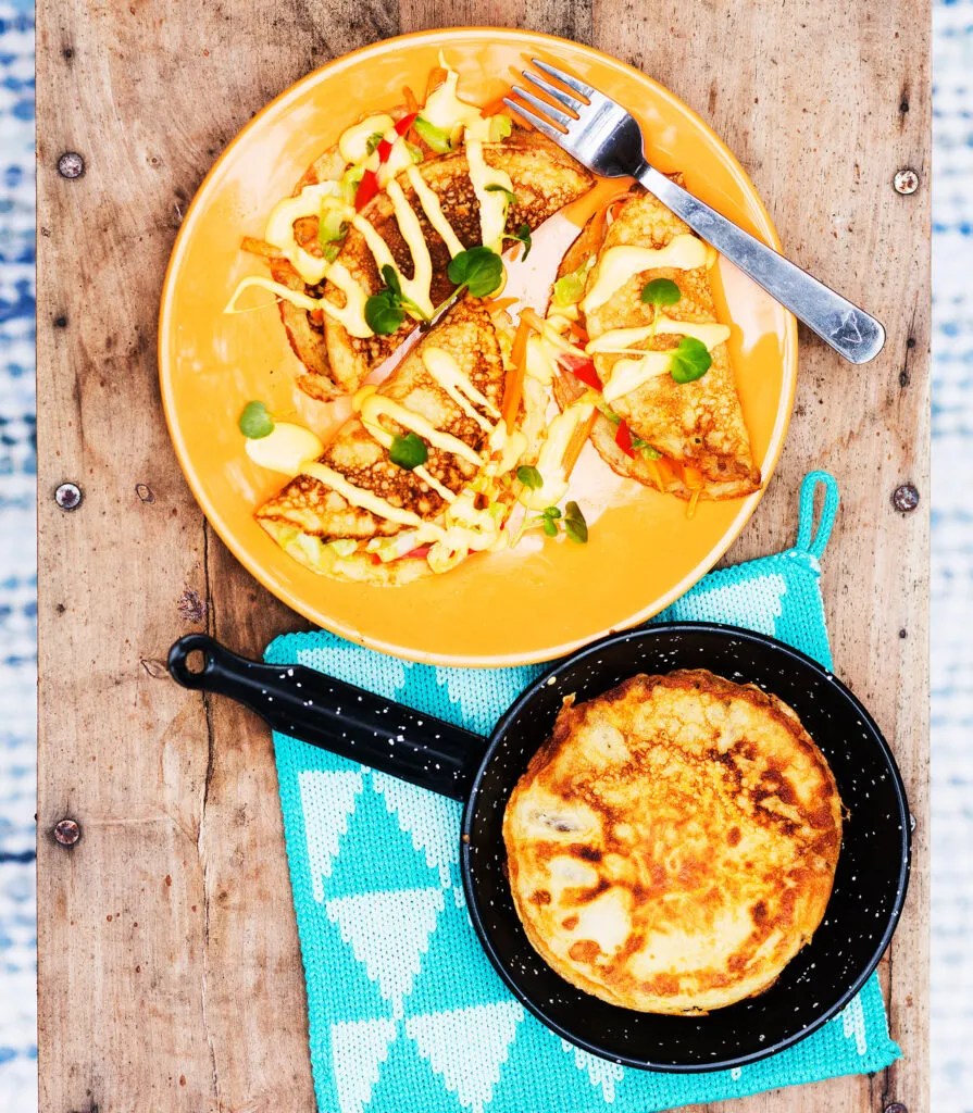 Porkkanaletut ja kasvikset