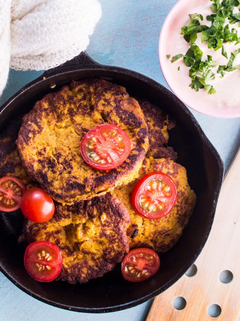 Lapsiperheen ruokalista: Maanantai: Helpot kasvispihvit